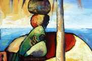 Suneset with Palms